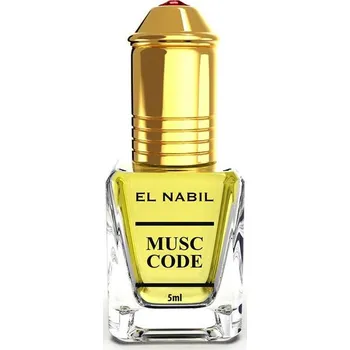 Unisex parfém MUSC CODE - pánský parfémový olej El Nabil - roll-on 5 ml